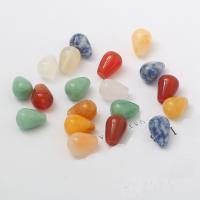 Achat Perlen, Tropfen, DIY & verschiedene Stile für Wahl, keine, 10x14mm, Bohrung:ca. 1mm, verkauft von PC
