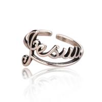 Brass Cuff Finger Ring, plated, for woman, US Ring .5 