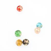 Handgefertigte Lampwork Perlen, rund, DIY & verschiedene Stile für Wahl & großes Loch, keine, 8*8*8mm, Bohrung:ca. 1mm, 100PCs/Tasche, verkauft von Tasche