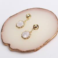 Zinc Alloy Drop Earring, with Acrylic, Geometrical Pattern, plated & for woman 35*16mm29*17mm 