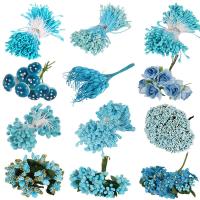 Decoración de Flores Artificiales, Plástico, hecho a mano, diferente color y patrón para la elección & Bricolaje & más tamaños para la opción, más colores para la opción, 1-11mm, Vendido por Bolsa