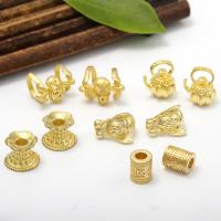 Brass Jewelry Pendants, plated, DIY golden, 10mm 