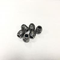 Edelstahl Kugel mit großem Loch, 316 Edelstahl, poliert, DIY, 12.59mm, Innendurchmesser:ca. 5mm, verkauft von PC