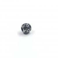 Stainless Steel Large Hole Beads, 316 Stainless Steel, plated, DIY, 9.71mm, Inner Approx 4mm 