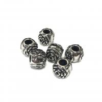 Stainless Steel Large Hole Beads, 316 Stainless Steel, plated, DIY, 10.28mm, Inner Approx 4mm 