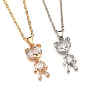 Crystal Zinc Alloy Necklace, with Crystal, plated, fashion jewelry & for woman nickel, lead & cadmium free 
