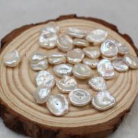Keshi Cultured Freshwater Pearl Beads, irregular, natural & DIY, white, 8-12mm 