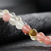 Gemischte Achat Perlen, gemischter Achat, rund, handgemacht, DIY & verschiedene Stile für Wahl & facettierte, keine, 4-12mm, verkauft von Strang