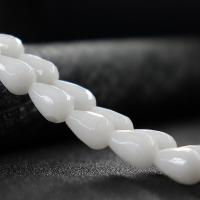 Jade Quartzite Beads, Teardrop, handmade, DIY & faceted 