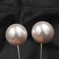 Harz Perlen Schmuck, rund, plattiert, DIY & verschiedene Größen vorhanden, weiß, 18mm, verkauft von PC