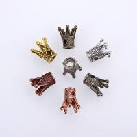 Zinc Alloy Jewelry Beads, Crown, plated, DIY Approx 2.5mm 