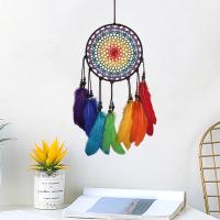 Fashion Dream Catcher, Iron, with Feather, handmade, durable 