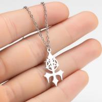 Stainless Steel Jewelry Necklace, π, plated, fashion jewelry & for woman 