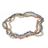 Perlas de cristal de moda, chapado, Bricolaje, más colores para la opción, 13.5*12.5mm, agujero:aproximado 1mm, Vendido por Sarta