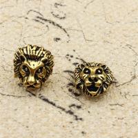 Zinc Alloy Jewelry Beads, Lion, plated, DIY 7*11*12mm 