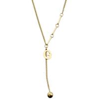 Titanium Steel Jewelry Necklace, portable & cross chain 42+5CM uff0c 1CM 