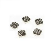 Zinc Alloy Jewelry Beads, Clover, antique silver color plated, DIY, nickel, lead & cadmium free, 12*5mm Approx 1mm 