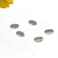 Zinc Alloy Jewelry Beads, Ellipse, antique silver color plated, DIY, nickel, lead & cadmium free, 18*3mm Approx 1mm 