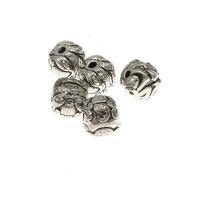 Zinc Alloy Jewelry Beads, Round, antique silver color plated, DIY, nickel, lead & cadmium free, 11mm Approx 2mm 