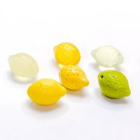Imitation Fruit Resin Pendant, Lemon, DIY 