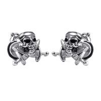 Titanium Steel Stud Earring, portable & Unisex, silver color 