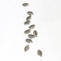 Zinc Alloy Jewelry Beads, Ellipse, antique silver color plated, DIY, nickel, lead & cadmium free, 28*3mm Approx 1mm 