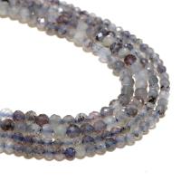 Iolite Beads, Round, natural, DIY & faceted 