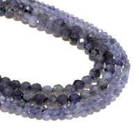 Natural Zoisite Beads, Round, DIY & faceted, hyacinthine 