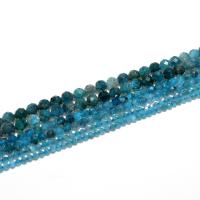 Apatite Beads, Apatites, Round, natural, DIY & faceted, blue 