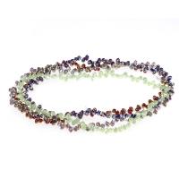 Teardrop Crystal Beads, Quartz, natural & DIY & faceted 7*5mm 