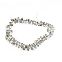 Teardrop Crystal Beads, Quartz, natural & DIY & faceted 11*7mm Approx 1mm 