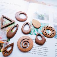 Оригинальные деревянные Кулоны, деревянный, DIY, Много цветов для выбора, продается PC