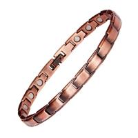 Copper Bracelet, with Magnet, high quality plated, with magnetic & for woman Approx 8.46 Inch 