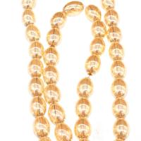 Perles de cristal ovales, Placage, DIY, 10*13.5mm Environ 1mm Vendu par brin