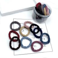 Elastisches Haar-Band, elastische Nylonschnur, handgemacht, unterschiedliche Farbe und Muster für die Wahl & für Frau, keine, 50mm, verkauft von PC