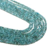 Apatite Beads, Apatites, Round, natural, DIY & faceted, blue black, 2*3mm, Approx 