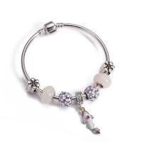 Sterling Silver Bracelets, 925 Sterling Silver, plated, for woman 