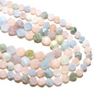 Morganite Beads, Rhombus, natural, DIY & faceted, multi-colored 