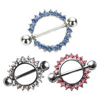 Stainless Steel Nipple Ring, fashion jewelry & for woman 
