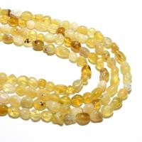 Yellow Opal Beads, irregular, natural, DIY, yellow, 6*8mm, Approx 