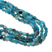 Apatite Beads, Apatites, natural, DIY, blue, 6*8mm, Approx 