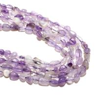 Perles améthystes Naturelles, améthyste, DIY, violet clair, 6*8mm, Environ Vendu par brin
