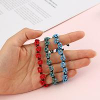 Fashion Jewelry Bracelet, Knot Cord, Flower, handmade, Length Adjustable & woven pattern & for woman 200mm 