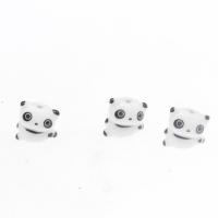 Animal Porcelain Beads, Cat, plated, DIY 19*18*11.5mm 