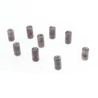 Kunstdruck Porzellan Perlen, Zylinder, plattiert, DIY, keine, 17*9mm, Bohrung:ca. 3mm, 10PCs/Tasche, verkauft von Tasche