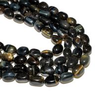 Tiger Eye Beads, Ellipse, natural, DIY, mixed colors, 10*12mm, Approx 