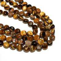 Tiger Eye Beads, Ellipse, natural, DIY, brown, 8*10mm, Approx 