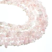 Chips de pierres précieuses , quartz rose, Irrégulière, naturel, DIY, rose clair, 5*8mm, Environ Vendu par brin
