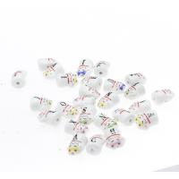 Tierische Porzellan Perlen, plattiert, unterschiedliche Farbe und Muster für die Wahl & DIY, keine, 18*25mm, Bohrung:ca. 2mm, 10PCs/Tasche, verkauft von Tasche
