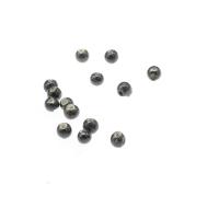 Printing Porcelain Beads, Round, plated, DIY 6mm Approx 1.5mm 